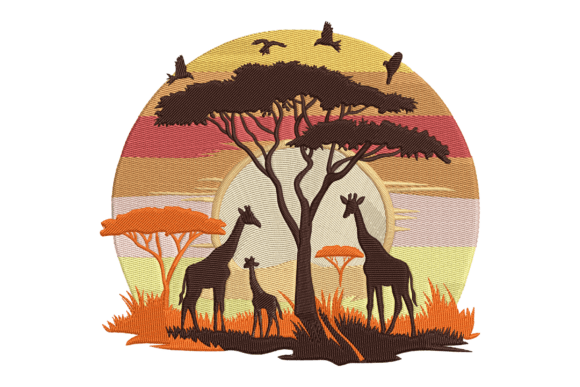 African Safari Sunset: A Designer's Review