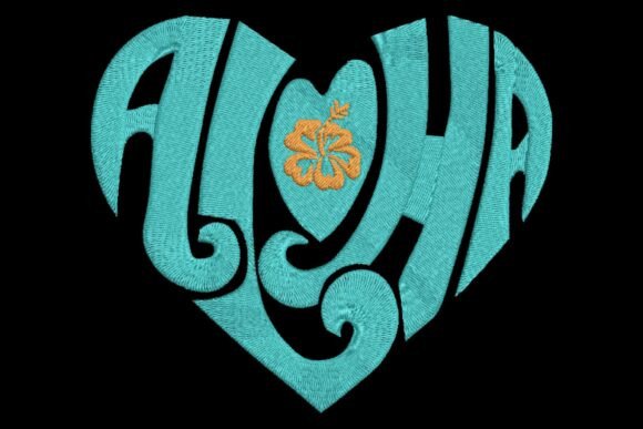 Aloha Heart: A Professional Embroidery Design Review