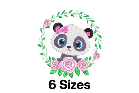 Baby Panda with Flower Wreath: A Boutique Review