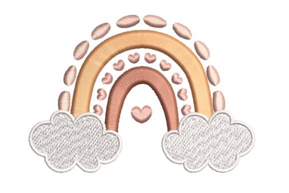 Boho Rainbow Hearts: A Seasonal Embroidery Review
