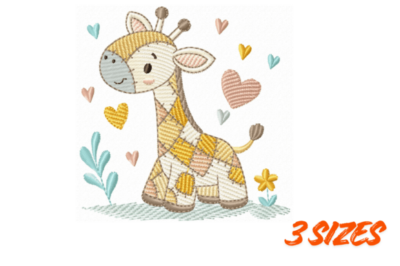 Cute Giraffe Embroidery Nursery Art Review