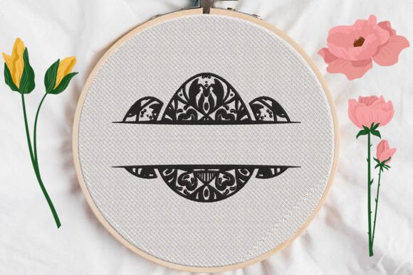 Easter Eggs Split Frame Embroidery Review