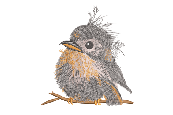 Fluffy Baby Bird: A Seasonal Embroidery Review