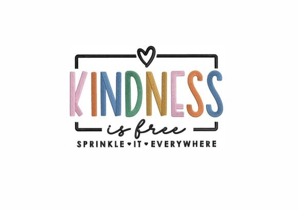 Kindness is Free: A Seasonal Embroidery Review