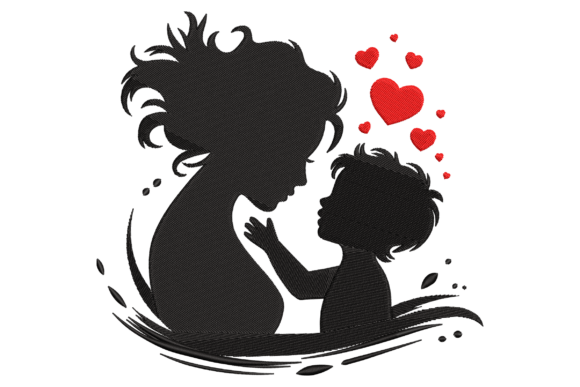 Review: Mother and Child Love Embroidery Design