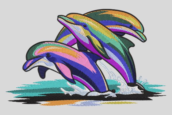 Vibrant Dolphins: A Designer's Review for Gifts